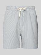 SELECTED HOMME Badehose mit Baumwoll-Anteil Modell 'COOPER' in Sky, Gr...