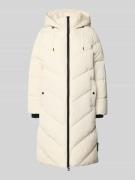 s.Oliver RED LABEL Gerader Steppmantel mit Kapuze in Offwhite, Größe 4...