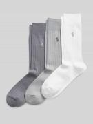 Polo Ralph Lauren Underwear Socken aus Baumwoll-Mix im 3er-Pack in Hel...