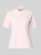 Tommy Hilfiger Regular Fit Poloshirts aus Baumwoll-Mix in Rosa, Größe ...