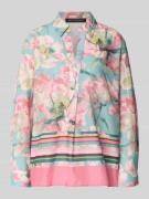 Betty Barclay Relaxed Fit Bluse mit floralem Allover-Print in Rose, Gr...