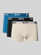 BOSS Trunks aus Baumwoll-Mix im 3er-Pack Modell 'TRUNK 3P POWER' in Be...