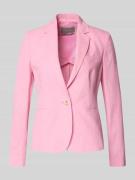 Christian Berg Woman Selection Regular Fit Blazer aus Leinen-Mix mit P...