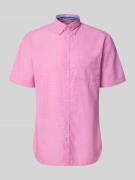 Christian Berg Men Regular Fit Freizeithemd mit Button-Down-Kragen in ...