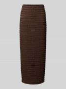 Jake*s Collection Midirock mit Strukturmuster und elastischem Bund in ...