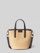 BOSS Umhängetasche in Bast-Optik Modell 'JALA' in Beige, Größe 1