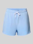 Polo Ralph Lauren Regular Fit Sweatshorts aus Baumwoll-Mix in Hellblau...