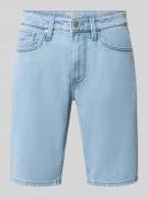 s.Oliver RED LABEL Regular Fit Jeansshorts aus Baumwoll-Mix in Jeansbl...