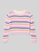 s.Oliver RED LABEL Regular Fit Pullover aus Baumwoll-Mix in Lavender, ...
