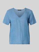 Vero Moda Regular Fit T-Shirt aus Lyocell Modell 'BREE' in Jeansblau, ...