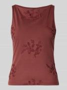 Vero Moda Regular Fit Top mit Baumwoll-Anteil Modell 'VIVIAN' in Borde...