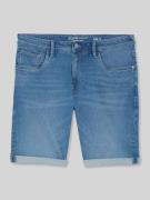 Tom Tailor Denim Slim Fit Jeansshorts aus Baumwoll-Mix Modell 'TTPIERS...
