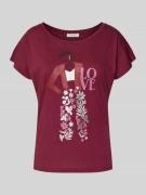 Christian Berg Woman T-Shirt mit Motiv-Print und Rundhalsausschnitt in...
