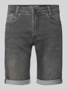 MAC Bermudas mit 5-Pocket-Design in Mittelgrau, Größe 38