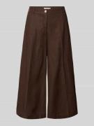 Brax Loose Fit Leinenhose mit elastischem Bund Modell 'MELLI' in Schok...