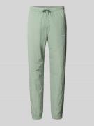 SERGIO TACCHINI Straight Fit Stoffhose mit Logo-Stitching Modell 'Nayl...