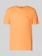 Tommy Jeans Slim Fit T-Shirt Modell 'TJM XSLIM JASPE HTR TEE E' in Ora...