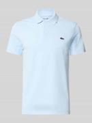 Lacoste Regular Fit Poloshirt aus Baumwoll-Mix in Hellblau, Größe L