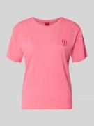 HUGO Regular Fit Pyjama-Oberteil aus Modal-Mix in Pink, Größe L