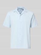 Lindbergh Relaxed Fit Freizeithemd mit Leinen-Anteil in Hellblau, Größ...