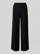 STEHMANN Wide Fit Stoffhose aus Viskose-Mix Modell 'Frencis' in Black,...