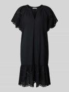 Christian Berg Woman Selection Relaxed Fit Minikleid mit floraler Loch...