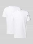 OLYMP Level Five T-Shirt mit geripptem Rundhalsausschnitt im 2er-Pack ...