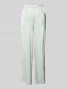 Calvin Klein Womenswear Weite Hose aus reiner Viskose in Mint, Größe L