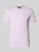 BOSS Regular Fit T-Shirt mit Logo Detail Modell 'THOMPSON_01' in Flied...