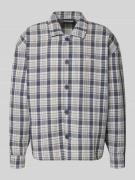 Pegador Relaxed Fit Freizeithemd mit Kentkragen und Label-Stitching in...