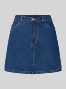 Pieces A-Linie Jeansrock aus Baumwoll-Mix mit Viskose-Anteil Modell 'A...