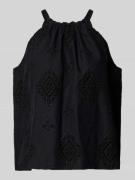 Bash Blusentop mit Stitchings Modell 'MAXI' in Black, Größe M