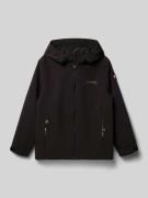 Killtec Regular Fit Jacke mit Logo-Detail in Black, Größe 140