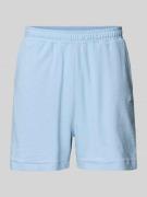 Lacoste Regular Fit Sweatshorts aus reiner Baumwolle in Hellblau, Größ...