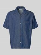 Lacoste Relaxed Fit Freizeithemd aus reiner Baumwolle in Jeansblau, Gr...