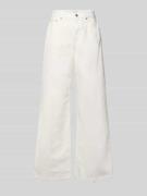 Calvin Klein Jeans Wide Leg Jeans aus reiner Baumwolle in Weiss, Größe...