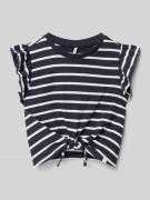 Only Regular Fit T-Shirt aus reiner Baumwolle Modell 'KALINKA' in Mari...