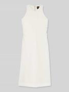 BOSS Orange A-Linien Midikleid aus Leinen-Viskose-Mix Modell 'DELINNA'...