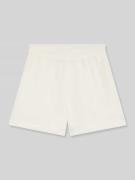 BOSS Orange Relaxed Fit Shorts aus Leinen-Viskose-Mix Modell 'TALLAN' ...