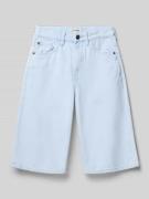 Garcia Straight Fit Shorts in Denim-Optik in Hellblau, Größe 140