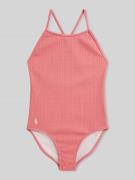 Polo Ralph Lauren Teens Slim Fit Badeanzug mit Spaghettiträgern in Alt...