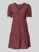 Only Mini-Freizeitkleid mit Lochstickmuster Modell 'SMILLA LIFE' in Al...