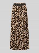 Only Ausgestellter Maxi-Rock aus reiner Viskose Modell 'VENEDIG' in Be...