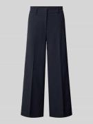 Cambio Stoffhose mit Eingrifftaschen Modell 'CARA' in Marine, Größe 32