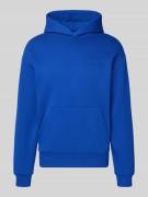 REVIEW Hoodie mit Känguru-Tasche in Royal, Größe L