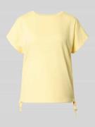 Apricot Regular Fit T-Shirt mit Viskose-Anteil in Hellgelb, Größe L