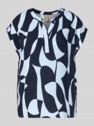 Soyaconcept Regular Fit Bluse aus Viskose mit V-Ausschnitt Modell 'CHA...