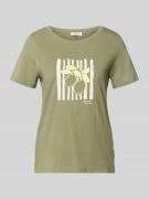 s.Oliver RED LABEL Regular Fit T-Shirt aus reiner Baumwolle in Khaki, ...