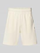 CHAMPION Shorts mit Label-Stitching mit elastischem Bund in Offwhite, ...
