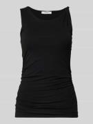 Topshop Trägertop mit Knotendetail Modell 'KIA' in Black, Größe L